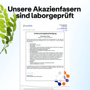 Akazienfaser Pulver