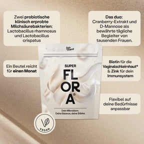 SuperFlora® – Premium Biotika für Frauen