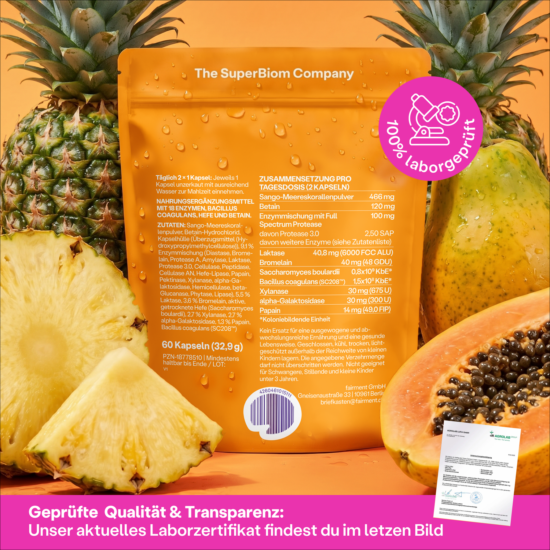 EffektivEnzyme® Premium Enzym-Komplex