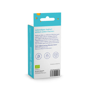 Bio Joghurt Kulturen Set: vegan & natur (2 x 15g)