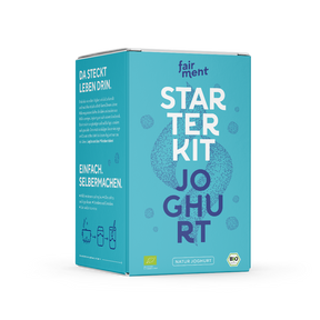 Joghurt Starter Kit mit Joghurtbereiter -  Bio Joghurt selber machen