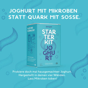 Joghurt Starter Kit mit Joghurtbereiter -  Bio Joghurt selber machen