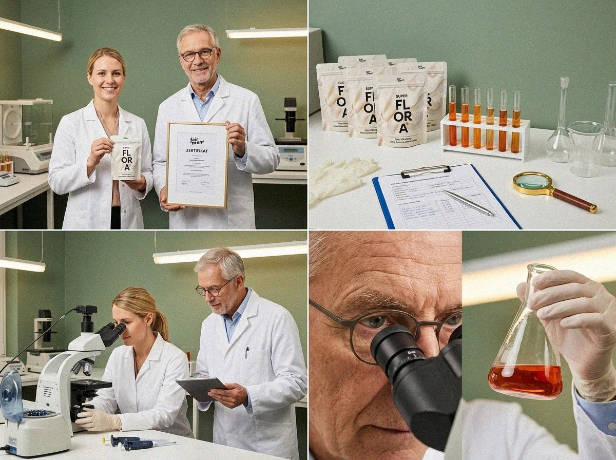 Laborprüfung und Zertifizierung SuperFlora